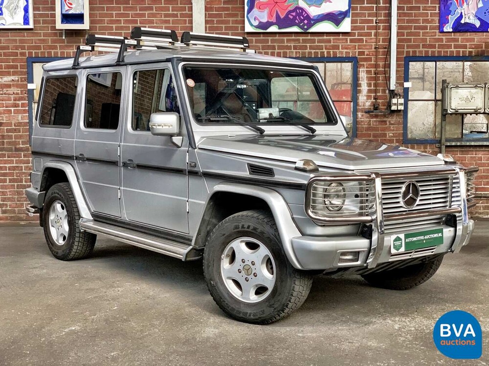 Mercedes-Benz G320 V6 3.2L Lang G-Klasse 5G-Tronic Automaat 215pk 2000 -Youngtimer-