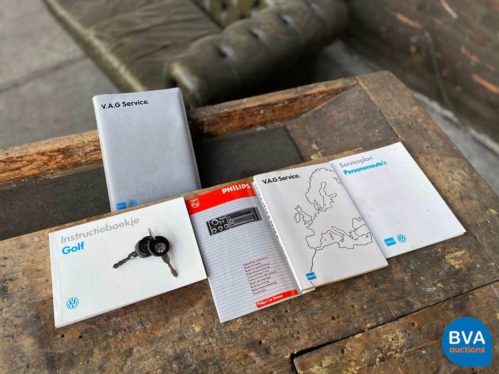 Volkswagen Golf II 1.6 Automatisch -42.000km! Original NL-1991, ZG-80-NV.