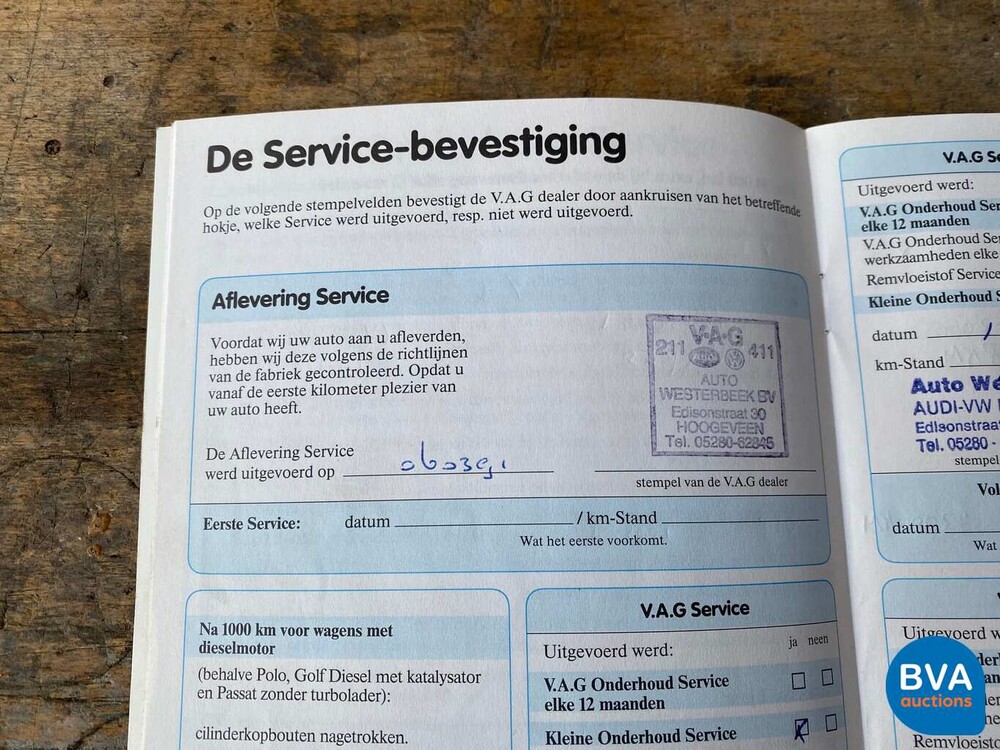 Volkswagen Golf II 1.6 Automatisch -42.000km! Original NL-1991, ZG-80-NV.