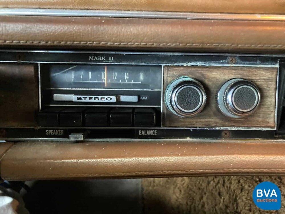 Lincoln Continental 7.5L MK3 Automatic 333 PS 1971, AM-01-68.