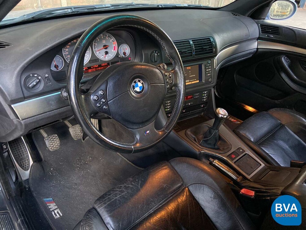BMW M5 Limousine 400 PS 5er 2000 e39, 99-DZ-VZ.