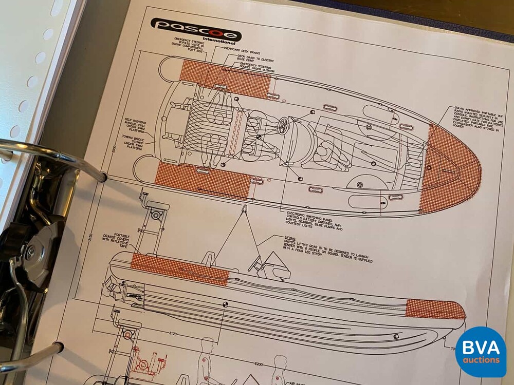 PASCOE international Rescue Tender RIB Speedboat 2012 6.2M 170hp Steyr JET drive.