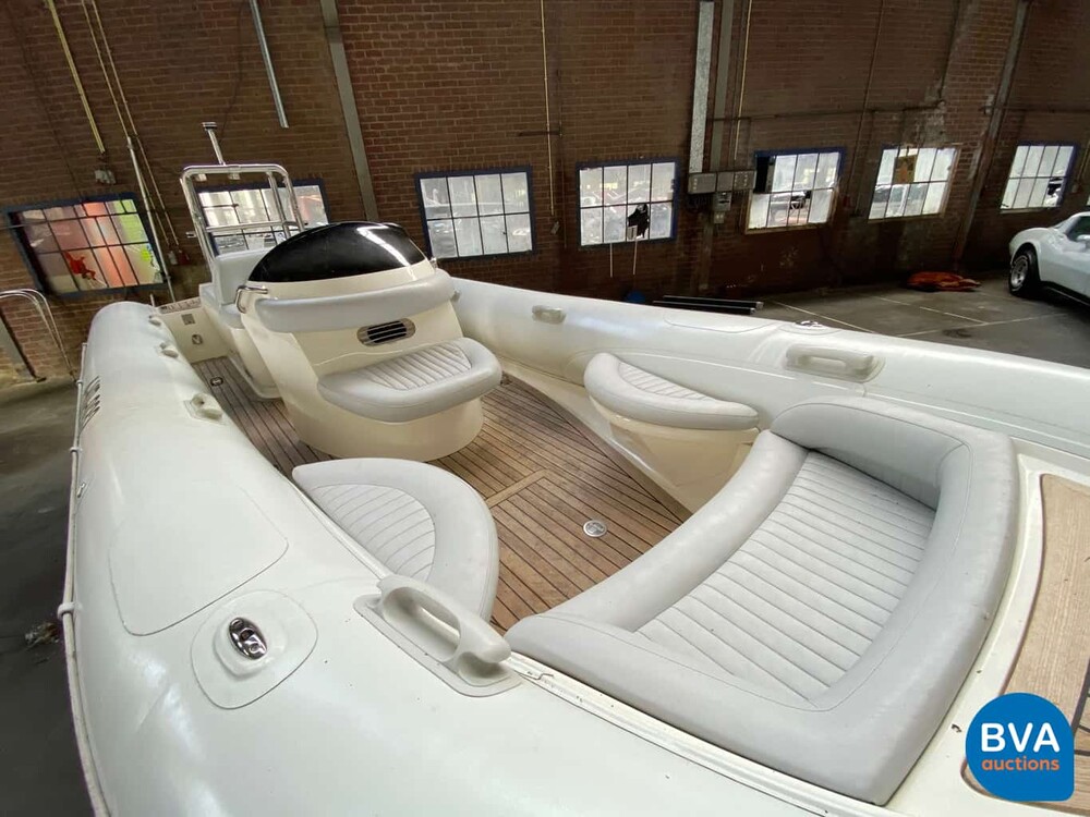 PASCOE international Rescue Tender RIB Speedboat 2012 6.2M 170hp Steyr JET drive.