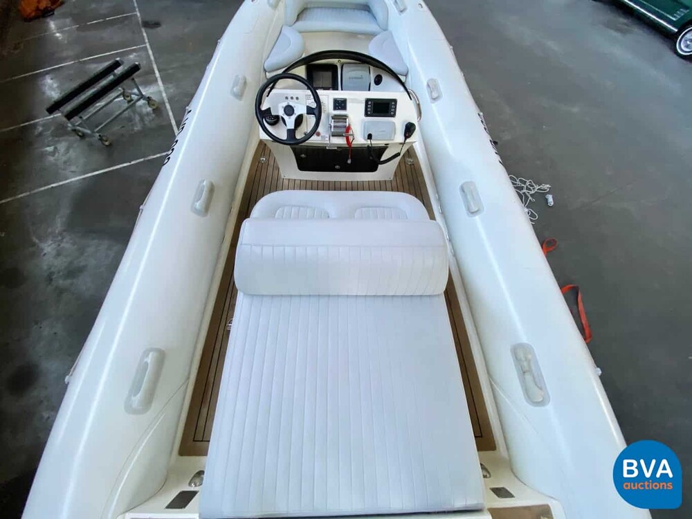 PASCOE international Rescue Tender RIB Speedboat 2012 6.2M 170hp Steyr JET drive.