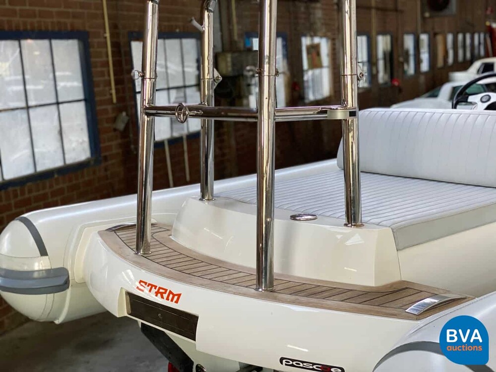 PASCOE international Rescue Tender RIB Speedboat 2012 6.2M 170hp Steyr JET drive.