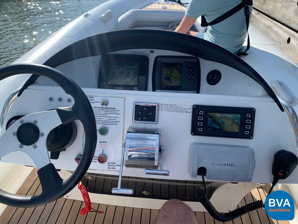 PASCOE international Rescue Tender RIB Speedboat 2012 6.2M 170hp Steyr JET drive.