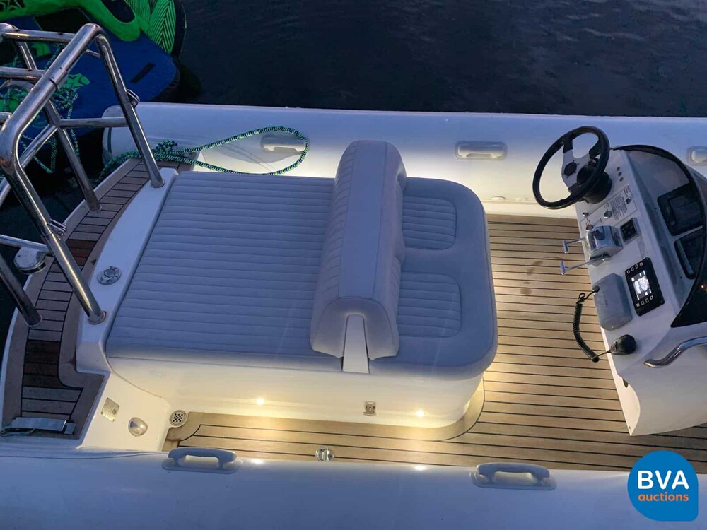 PASCOE international Rescue Tender RIB Speedboat 2012 6.2M 170hp Steyr JET drive.