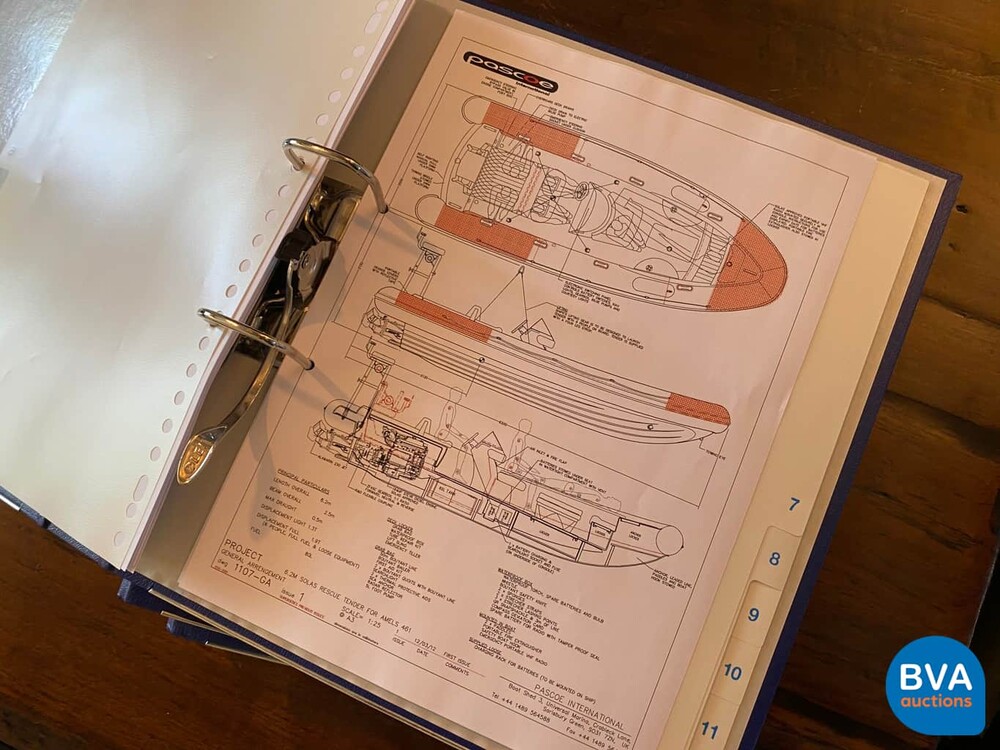 PASCOE international Rescue Tender RIB Speedboat 2012 6.2M 170hp Steyr JET drive.