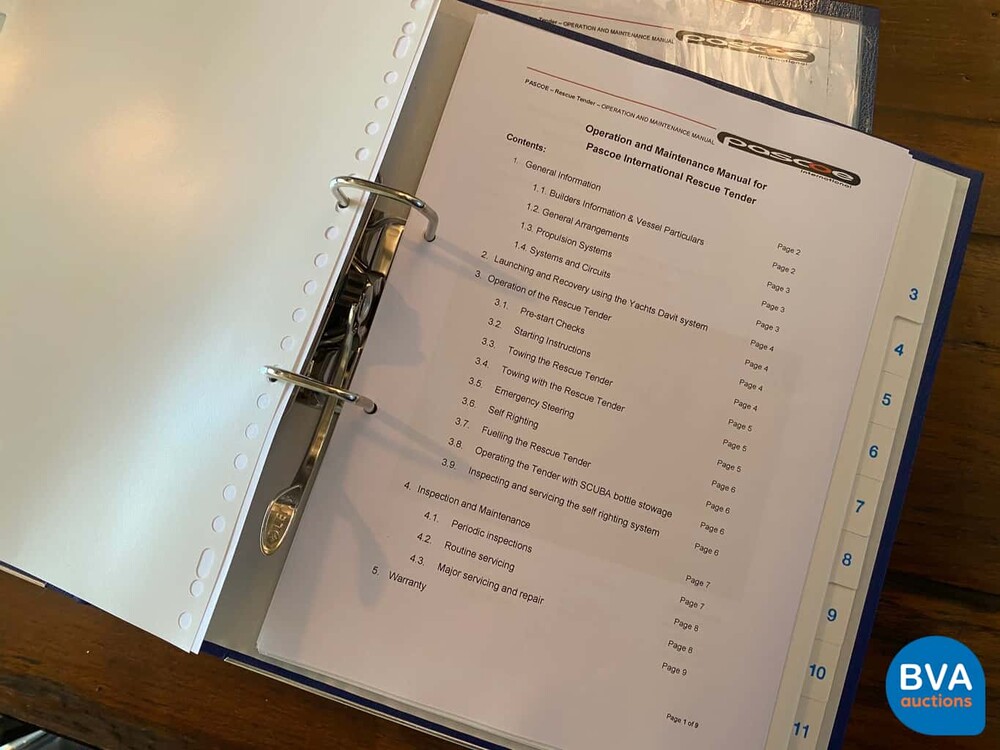 PASCOE international Rescue Tender RIB Speedboat 2012 6.2M 170hp Steyr JET drive.