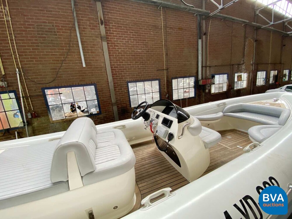 PASCOE international Rescue Tender RIB Speedboat 2012 6.2M 170hp Steyr JET drive.