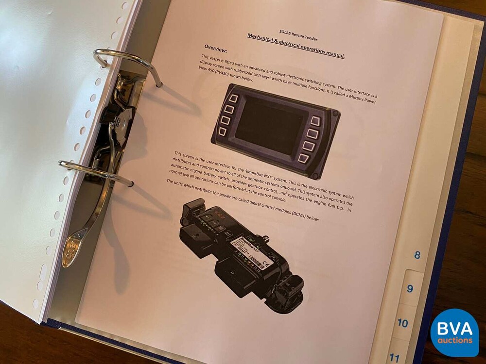 PASCOE international Rescue Tender RIB Speedboat 2012 6.2M 170hp Steyr JET drive.