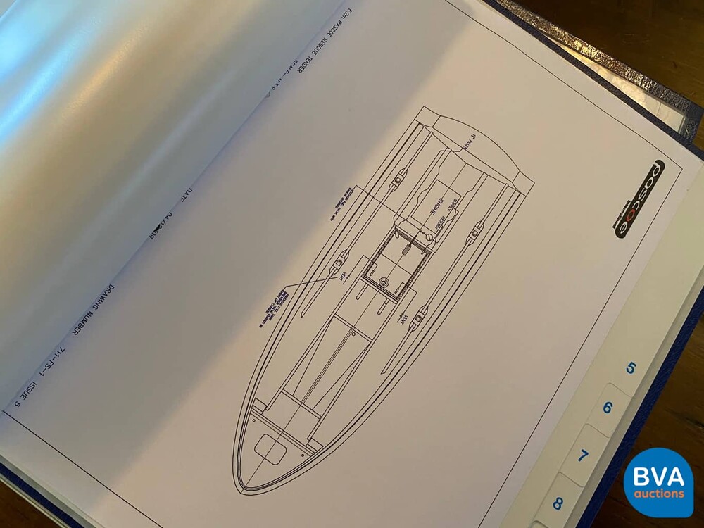 PASCOE international Rescue Tender RIB Speedboat 2012 6.2M 170hp Steyr JET drive.