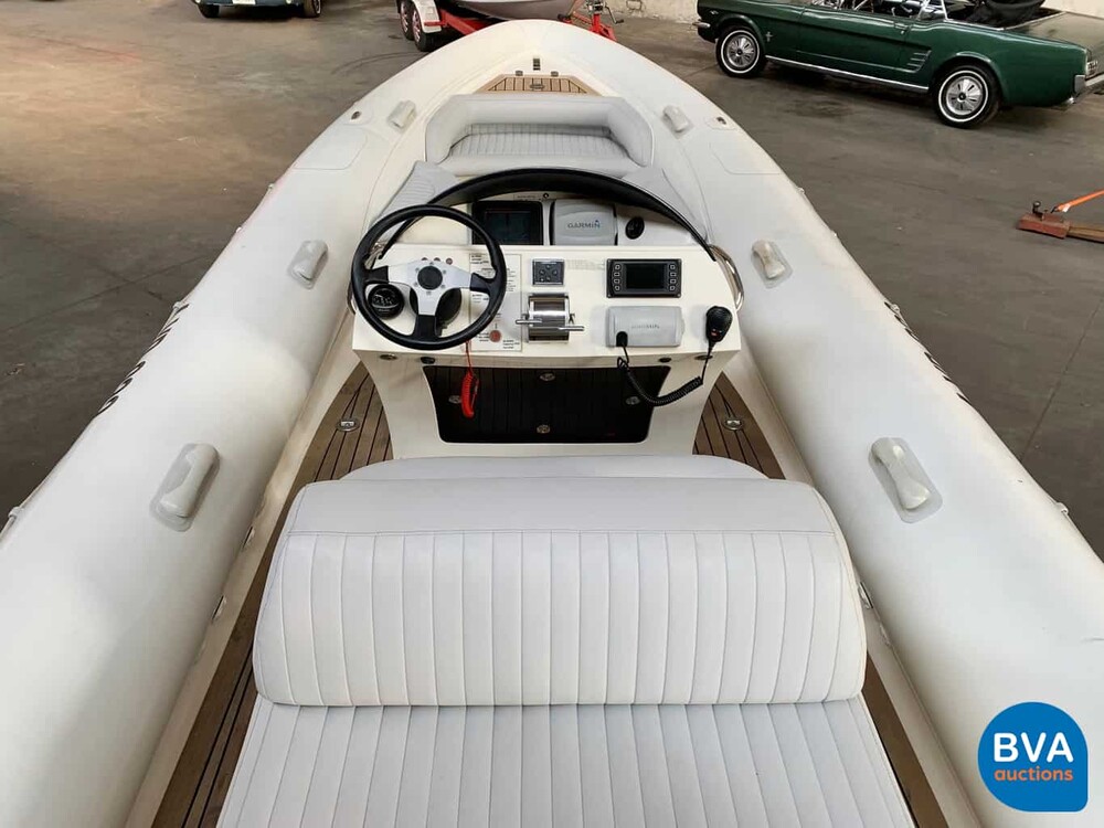 PASCOE international Rescue Tender RIB Speedboat 2012 6.2M 170hp Steyr JET drive.