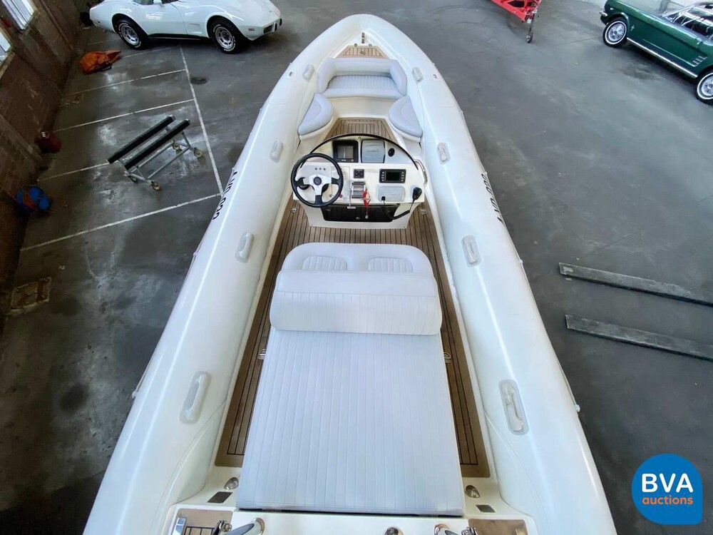 PASCOE international Rescue Tender RIB Speedboat 2012 6.2M 170hp Steyr JET drive.