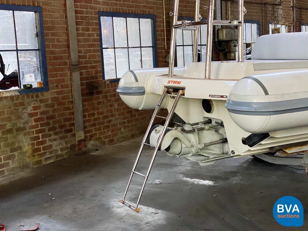 PASCOE international Rescue Tender RIB Speedboat 2012 6.2M 170hp Steyr JET drive.