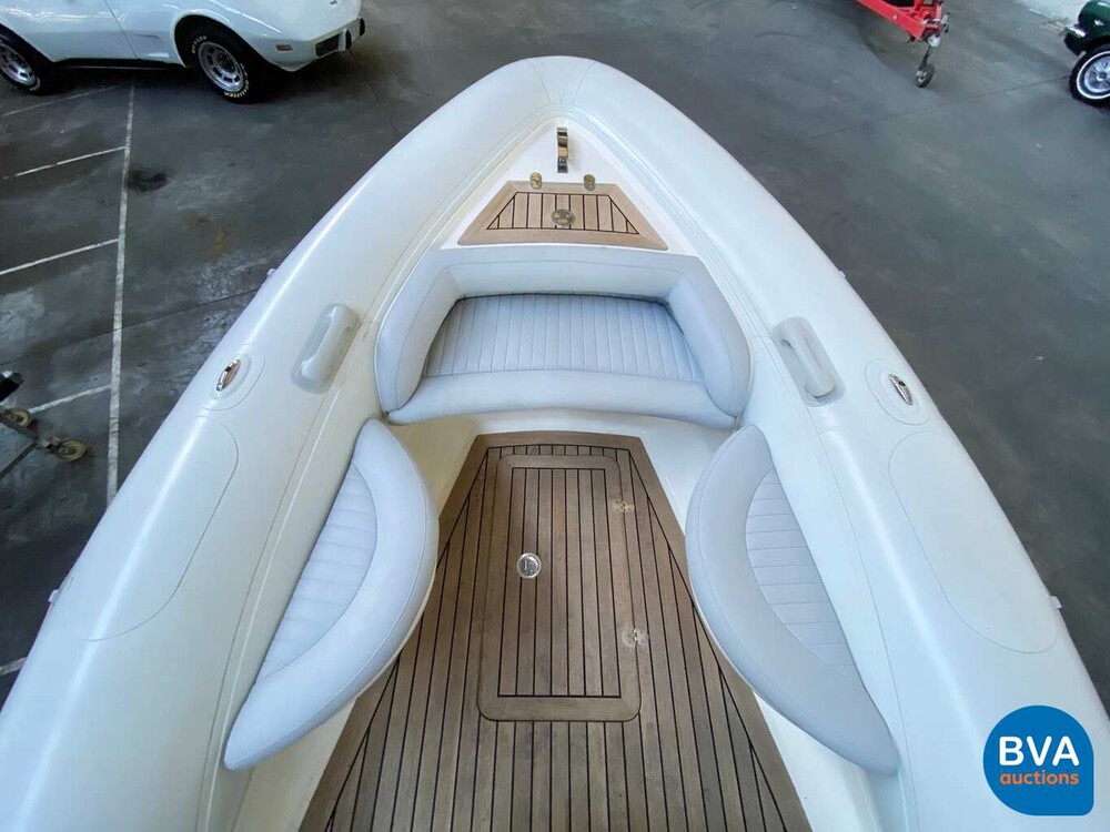 PASCOE international Rescue Tender RIB Speedboat 2012 6.2M 170hp Steyr JET drive.