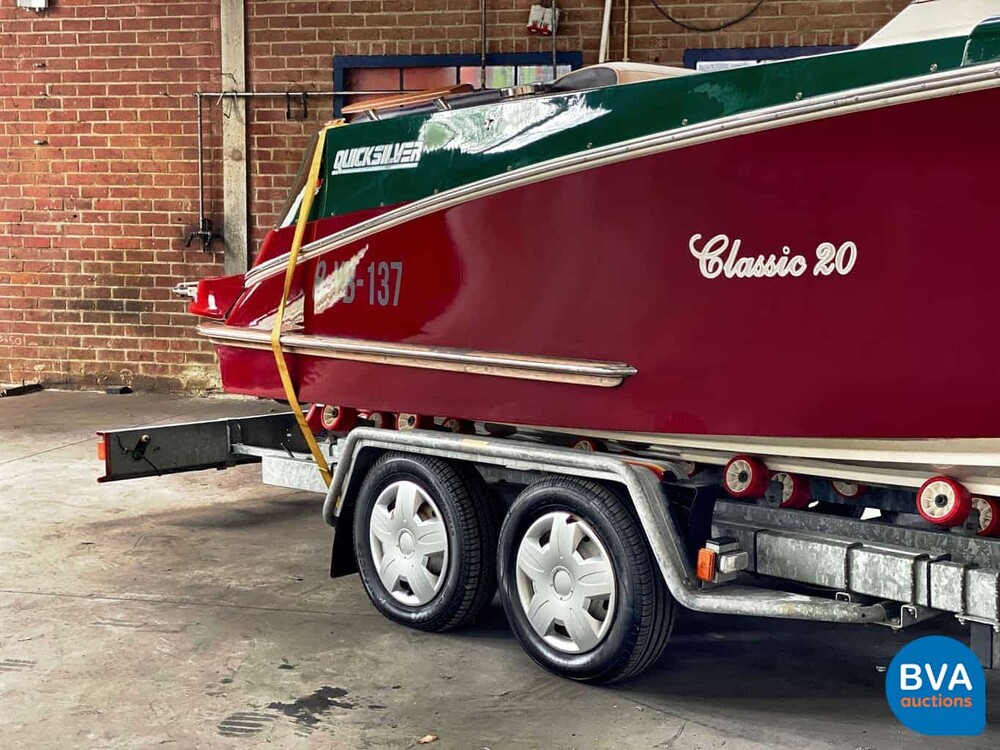 Quicksilver Classic 20 Mercruiser MPI 235 PS (RIVA, BOESCH Shape) Schnellboot.