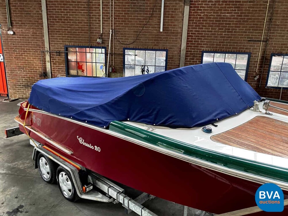 Quicksilver Classic 20 Mercruiser MPI 235 PS (RIVA, BOESCH Shape) Schnellboot.