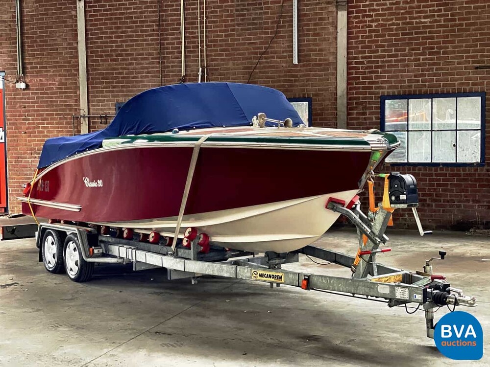 Quicksilver Classic 20 Mercruiser MPI 235 PS (RIVA, BOESCH Shape) Schnellboot.