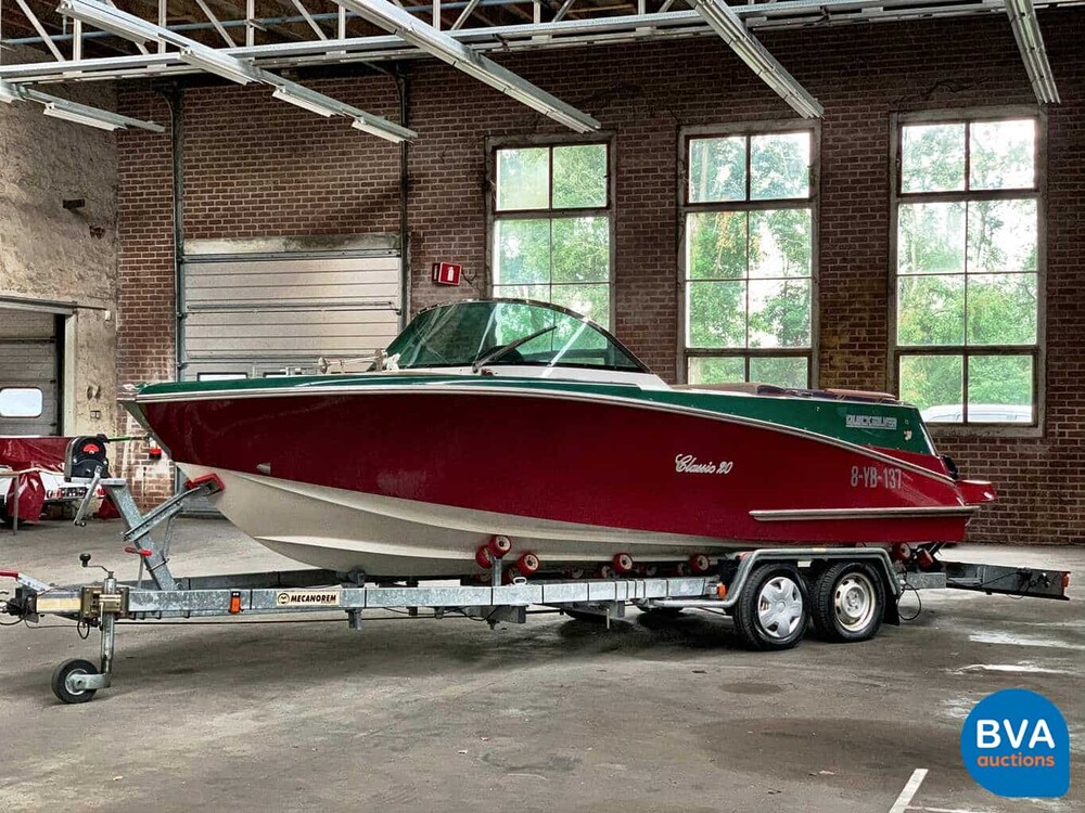 Quicksilver Classic 20 Mercruiser MPI 235 PS (RIVA, BOESCH Shape) Schnellboot.