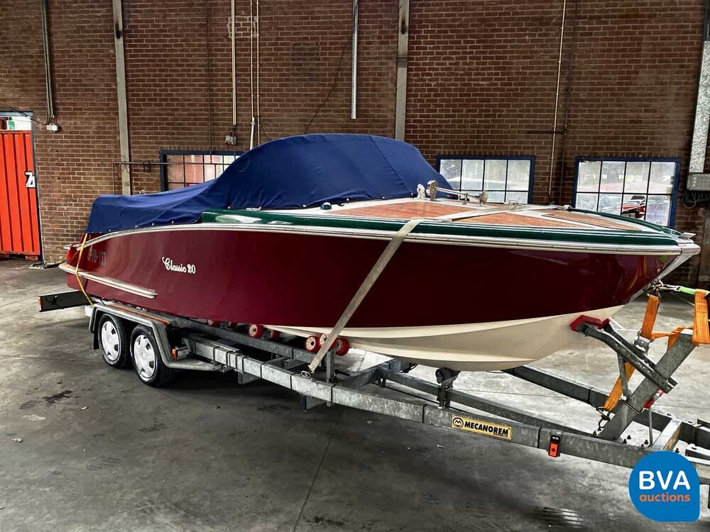 Quicksilver Classic 20 Mercruiser MPI 235 PS (RIVA, BOESCH Shape) Schnellboot.