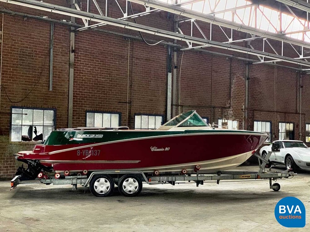 Quicksilver Classic 20 Mercruiser MPI 235 PS (RIVA, BOESCH Shape) Schnellboot.