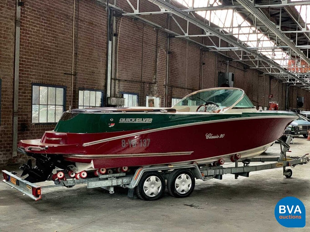 Quicksilver Classic 20 Mercruiser MPI 235 PS (RIVA, BOESCH Shape) Schnellboot.