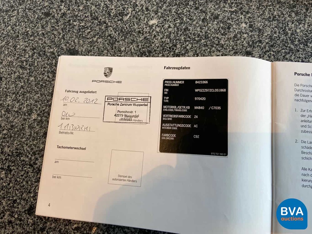 Porsche Panamera 4S 4.8 V8 400pk 2012, ZG-340-H