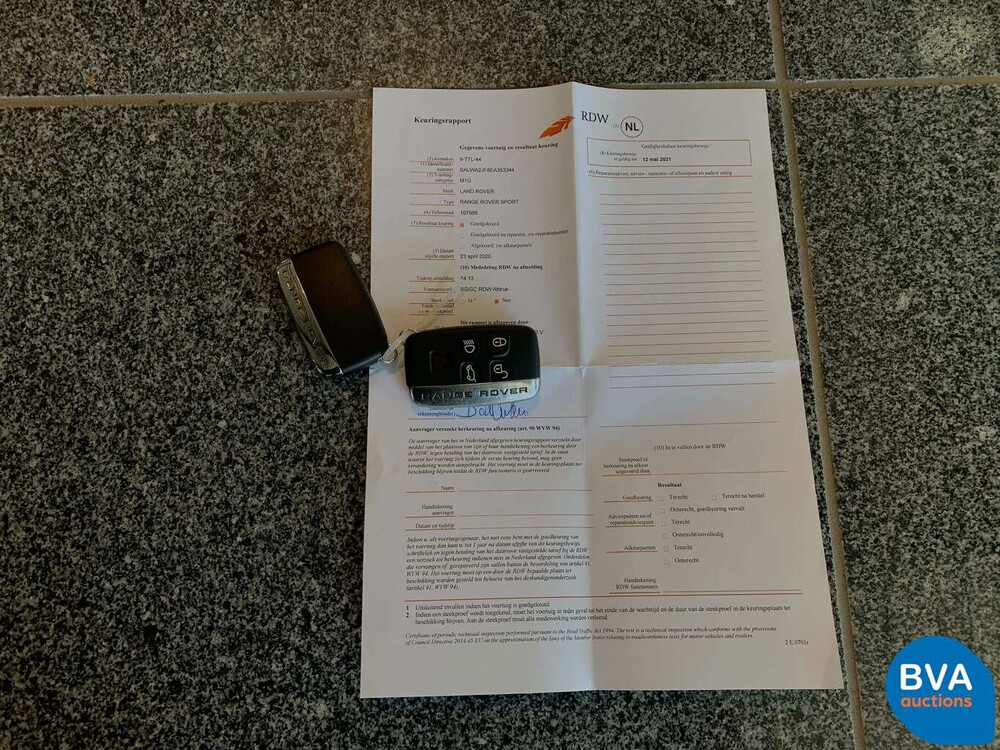 Range Rover Sport SDV8 HSE Dynamisch 340 PS 2014, 9-TTL-44.