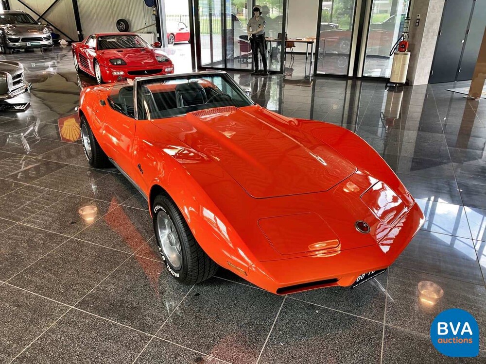 Chevrolet Corvette L82 350cu. Carbriolet 189 PS 1973, 68-YD-26.