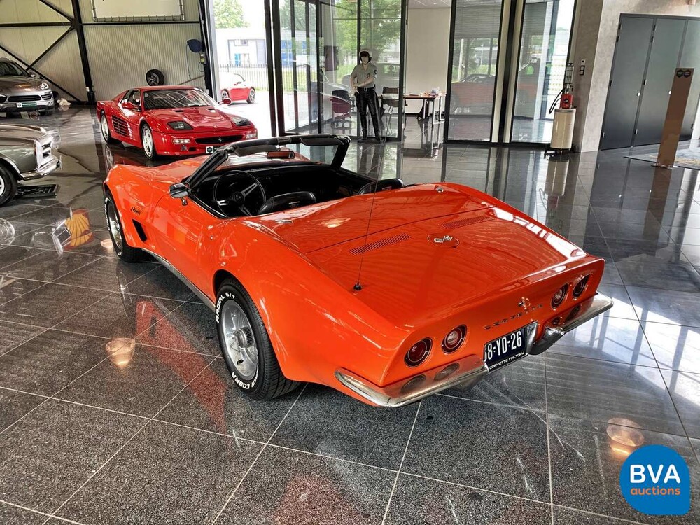 Chevrolet Corvette L82 350cu. Carbriolet 189 PS 1973, 68-YD-26.