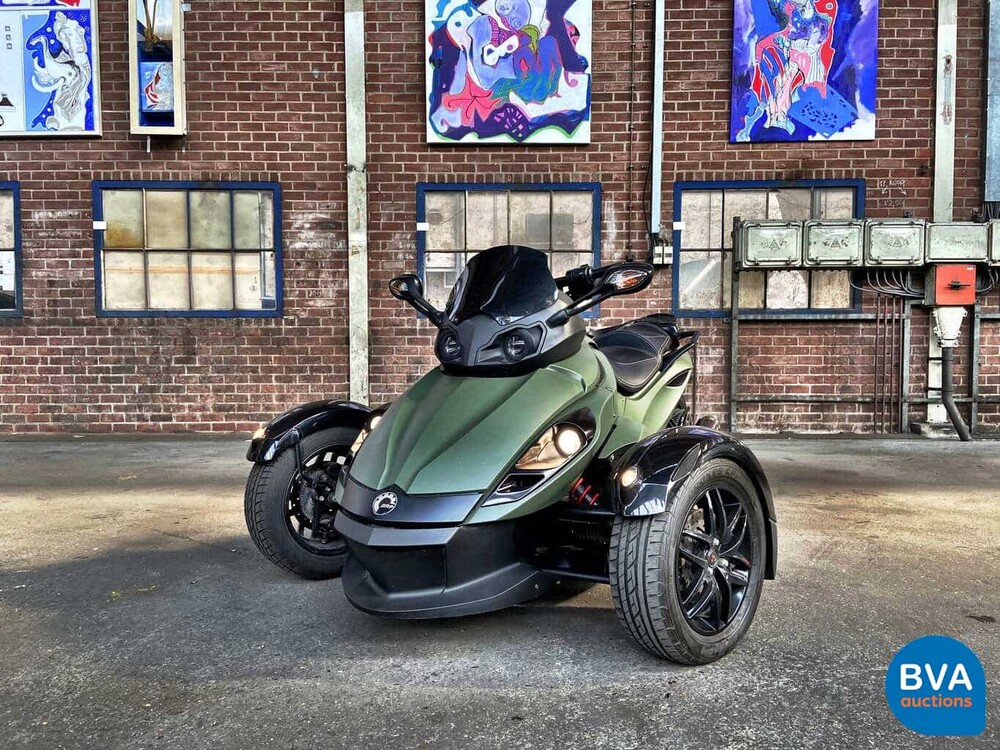 Can-Am Spyder RS 98 PS 2009 Bombardier, 53-HVX-7.