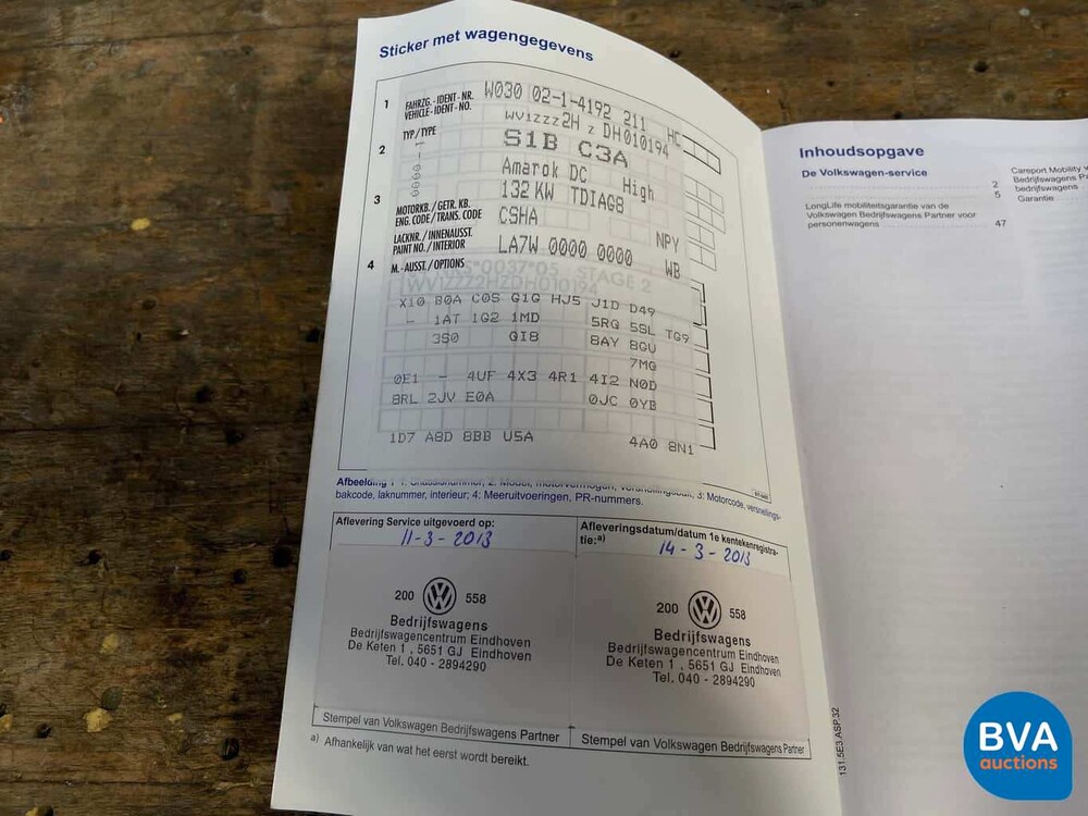 Volkswagen Amarok 2.0 TDI 4M High DC Lang 180pk 2013, VB-231-Z