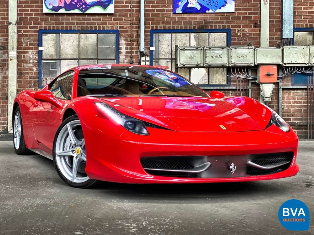 Ferrari 458 Italia 570 PS 2010.