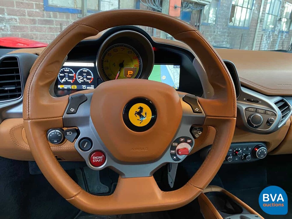 Ferrari 458 Italia 570 PS 2010.