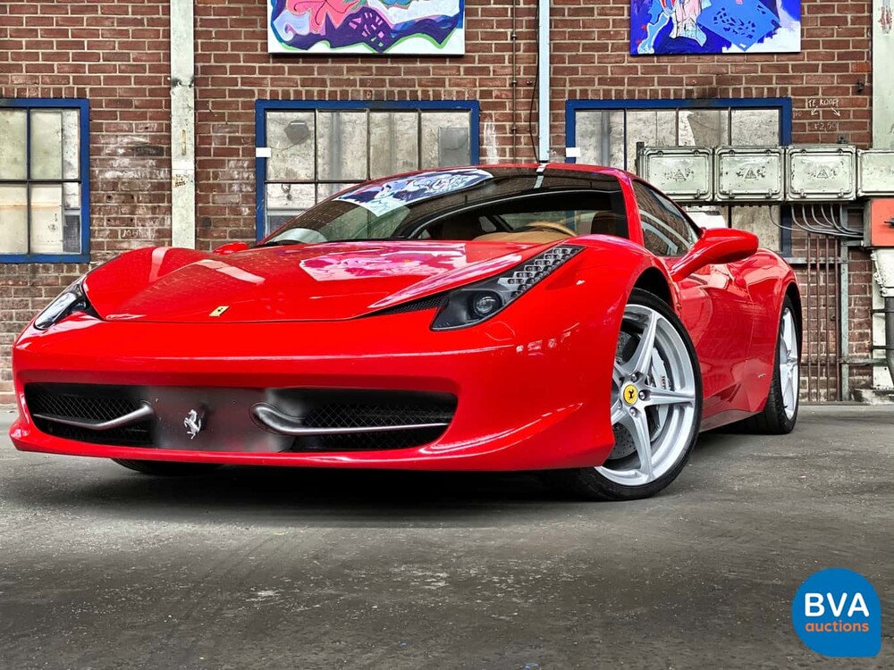Ferrari 458 Italia 570 PS 2010.
