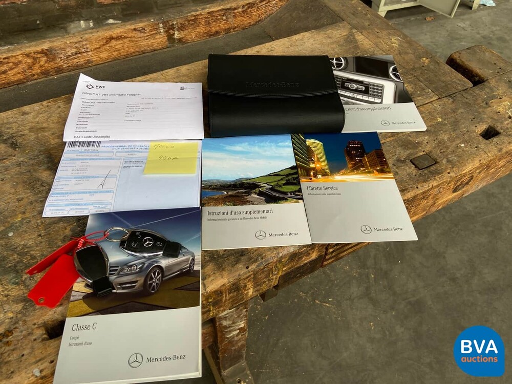 Mercedes-Benz C63 AMG Coupé 6.2 V8 457hp Designo 2012.