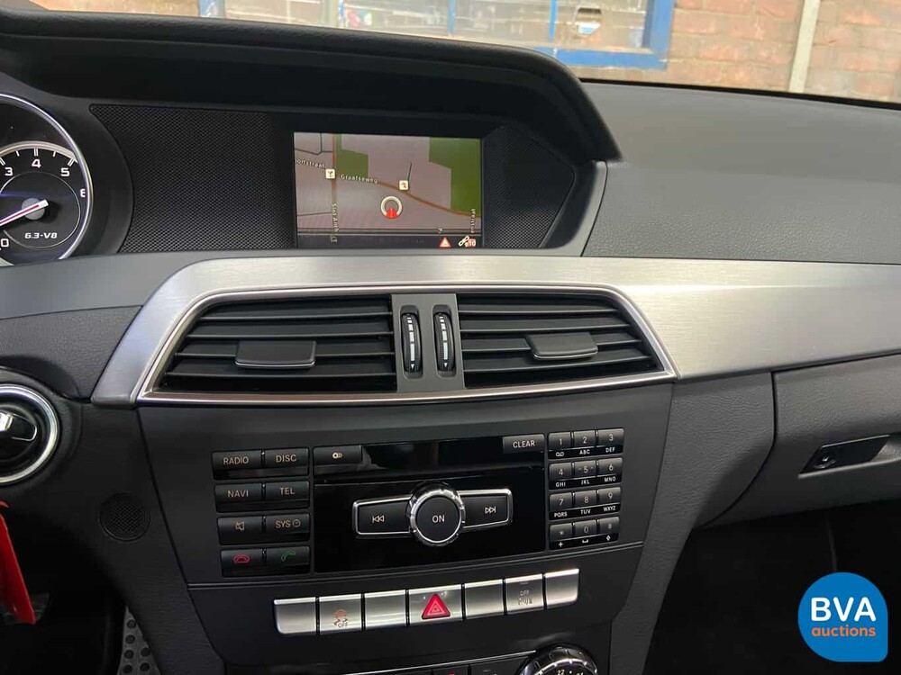 Mercedes-Benz C63 AMG Coupé 6.2 V8 457hp Designo 2012.