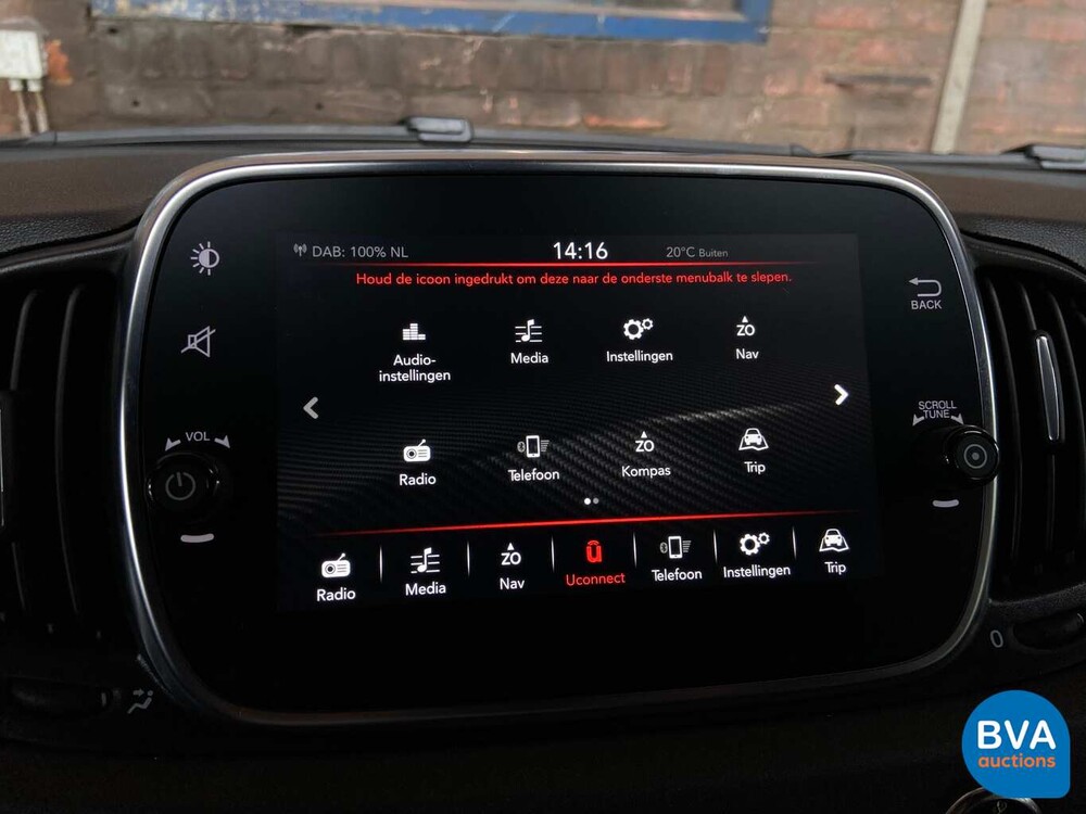 Abarth 500 695 180pk Automaat 70th Anniversario Beats 2020 -Garantie-