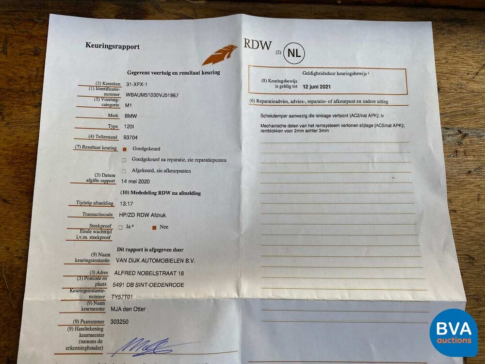 BMW 120i Cabriolet 170 PS 1er 2008, 31-XFX-1.