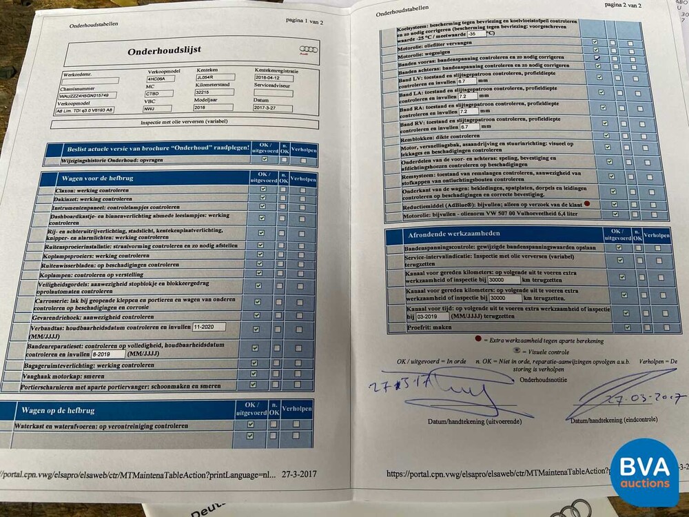 Audi A8 3.0 TDI q. Pro Line+ 262pk 2016, JL-054-R