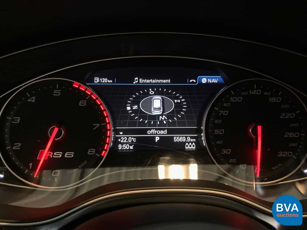 Audi RS6 Avant Quattro 4.0 TFSI 560hp 2015.