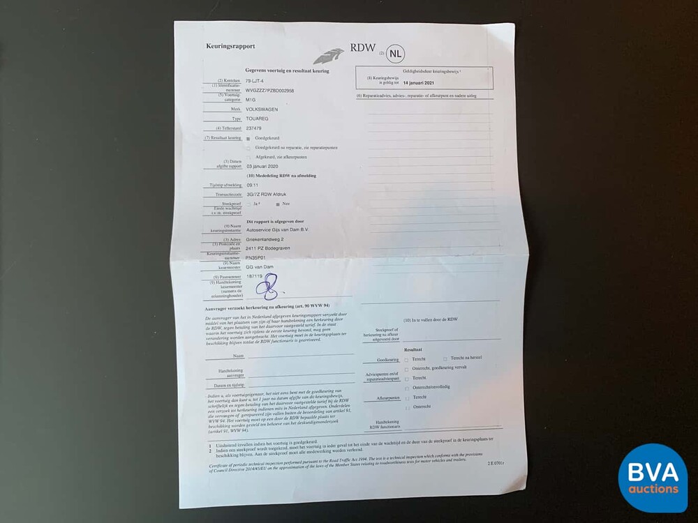 Volkswagen Touareg 3.0 TDI 4Motion 239pk 2010, 79-LJT-4