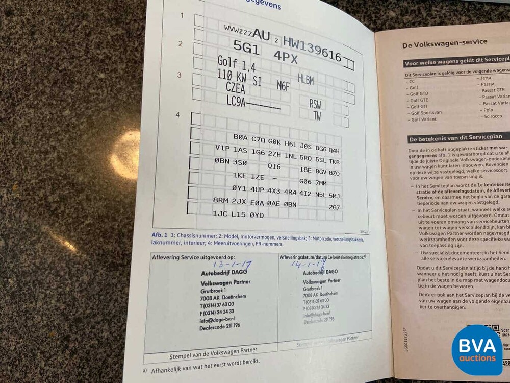 Volkswagen Golf 7 1.4 TSI 150pk 2017, NB-792-G