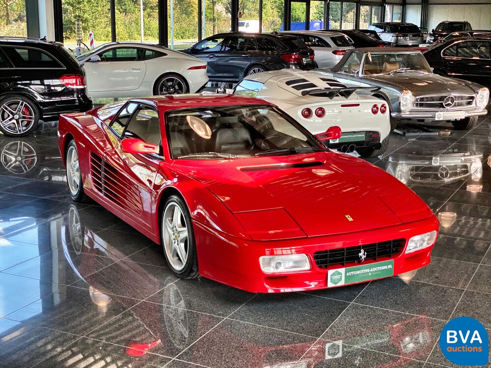 Ferrari 512TR Testarossa 4.9 V12 428pk 1992