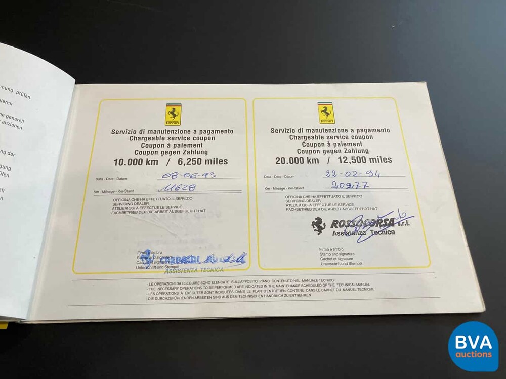 Ferrari 512TR Testarossa 4.9 V12 428pk 1992