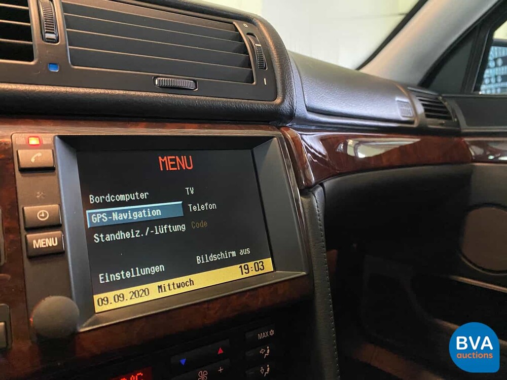 BMW 750iL -B4 gepantserd- 5.4 V12 326pk E38 Bulletproof 2000