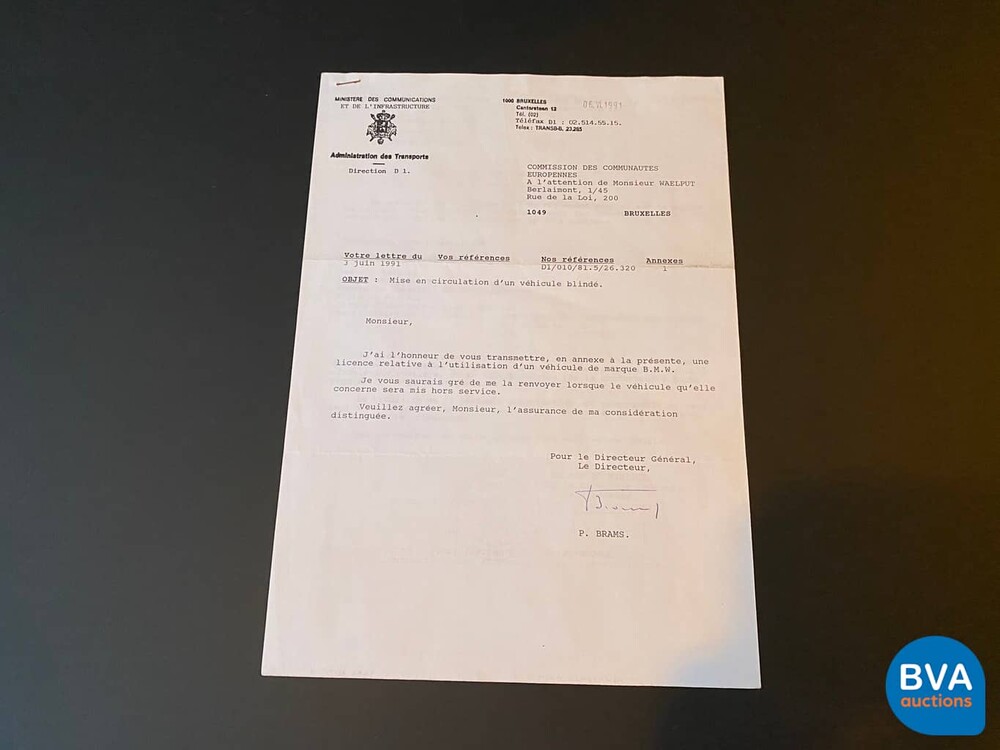 BMW 750iL -B6 gepanzert- 5.0 V12 300 PS E32 kugelsicher 1991.