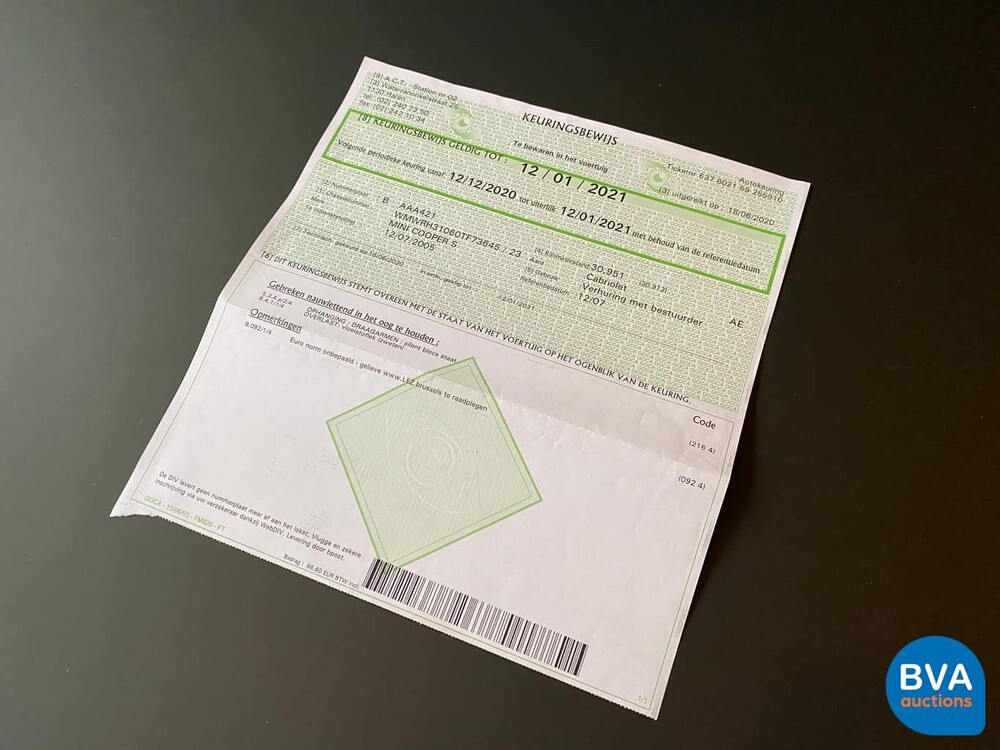 Mini Cooper S Cabriolet John Cooper Works 208 PS 2005.