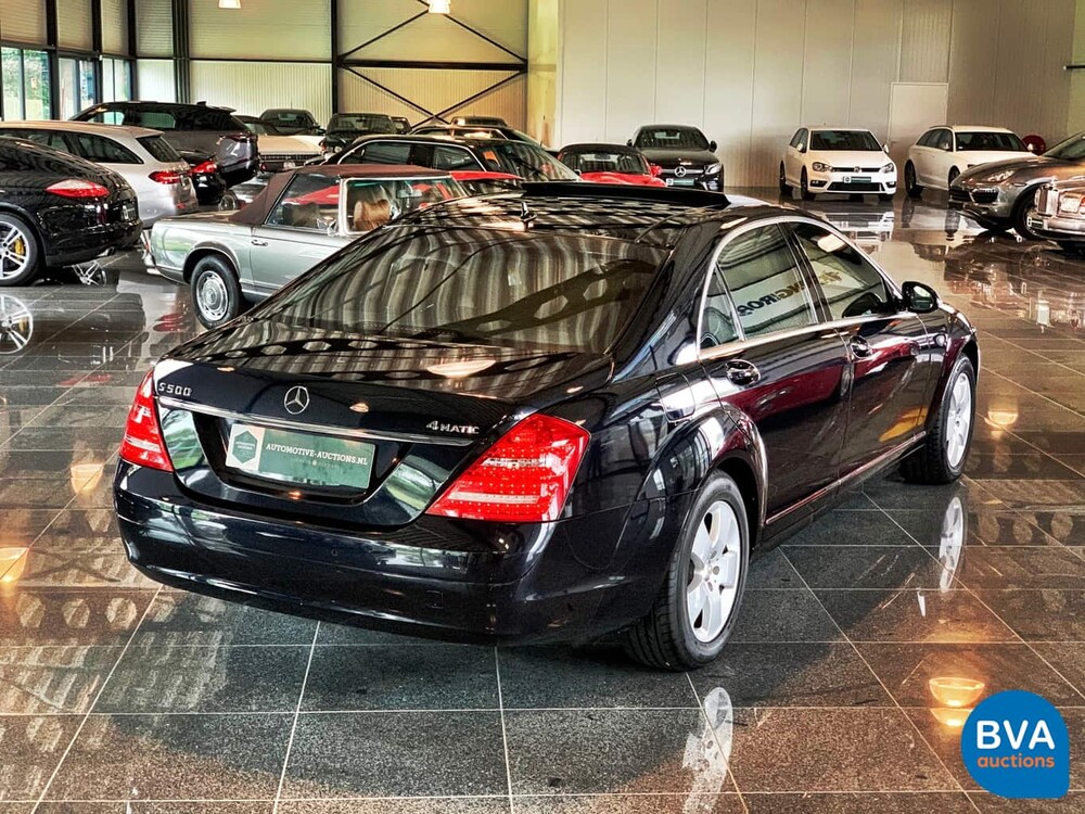 Mercedes-Benz S500 Lang 4Matic 388pk -25.000km!- W221 2008